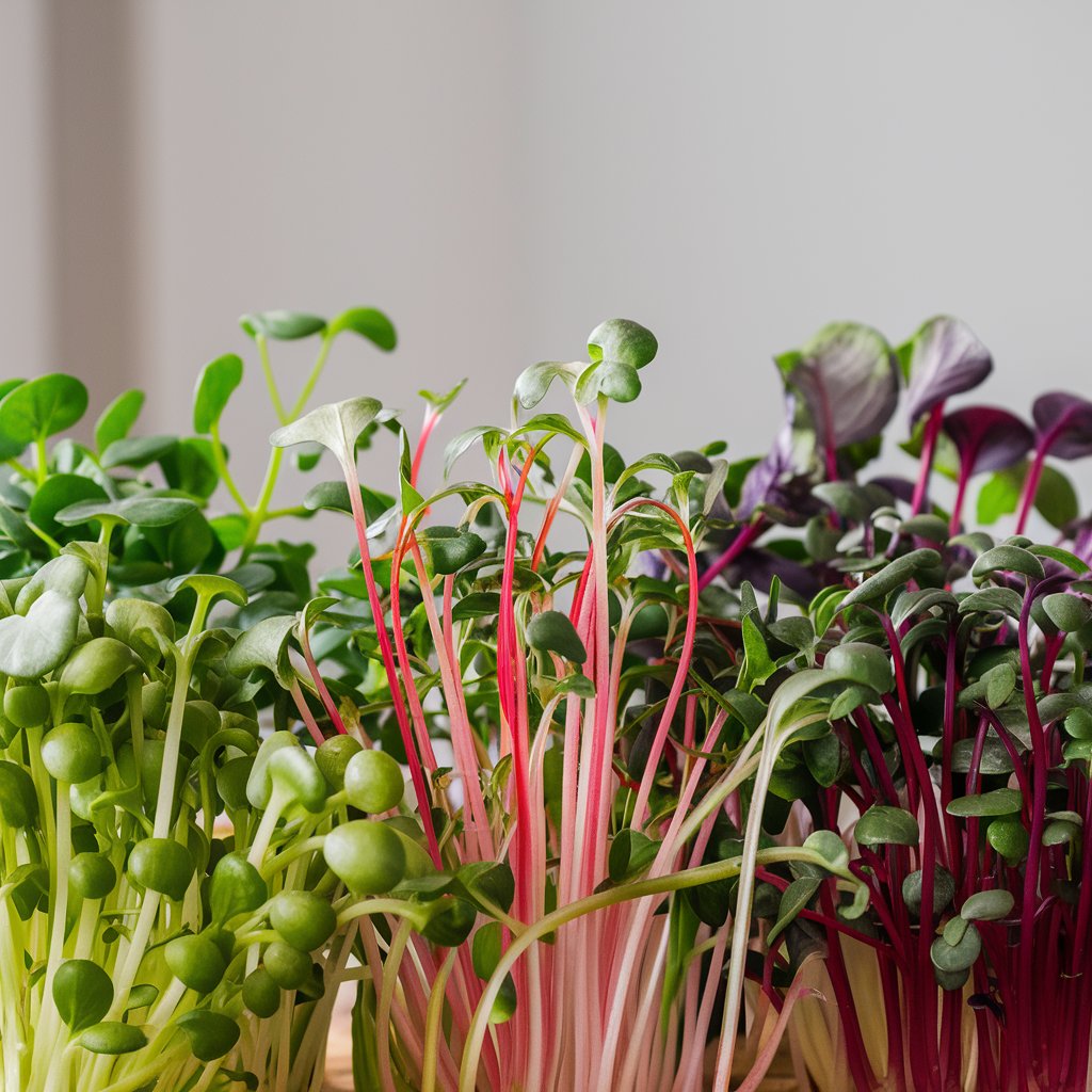 microgreen in home